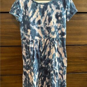 Old Navy Blue and White Casual Sundress